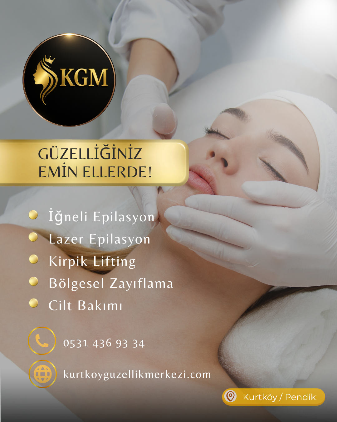 Güzelliğiniz Emin Ellerde!